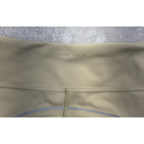 Outdoor Voices FrostKnit 7/8 Leggings Small Mojave  Reflective Activewear Women - Picture 5 of 11
